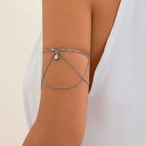 Anthropologie Silver Arm Bracelet
